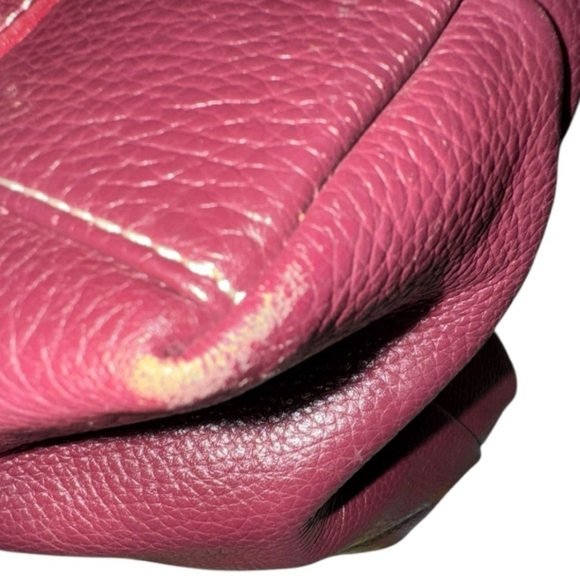 Dooney & Bourke Red Leather Bag and Wallet Set - Picture 10 of 16